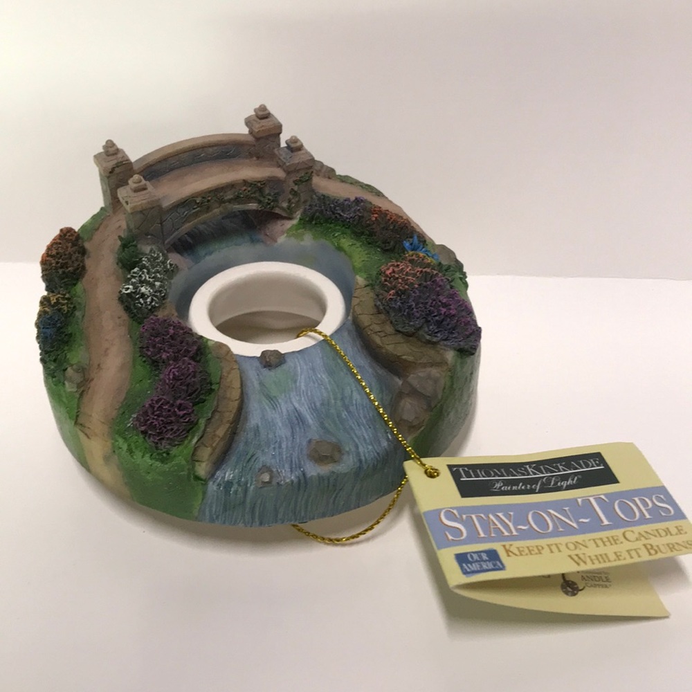 Thomas Kinkade Candle Topper